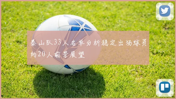 泰山队33人名单分析稳定出场球员约20人前景展望